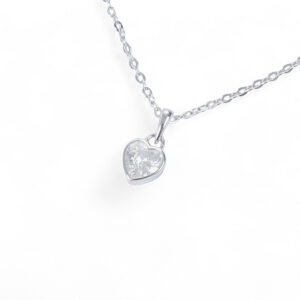 Eternal Heart Silver Necklace (SP10014A)