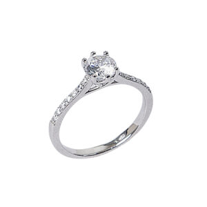 Shining Engagement Accent Ring (SR09317A)