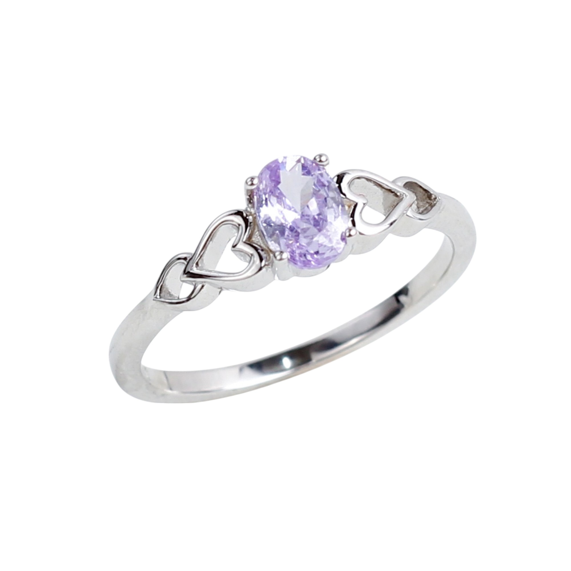 Knotwork Heart Birthstone Ring (SR11911A)
