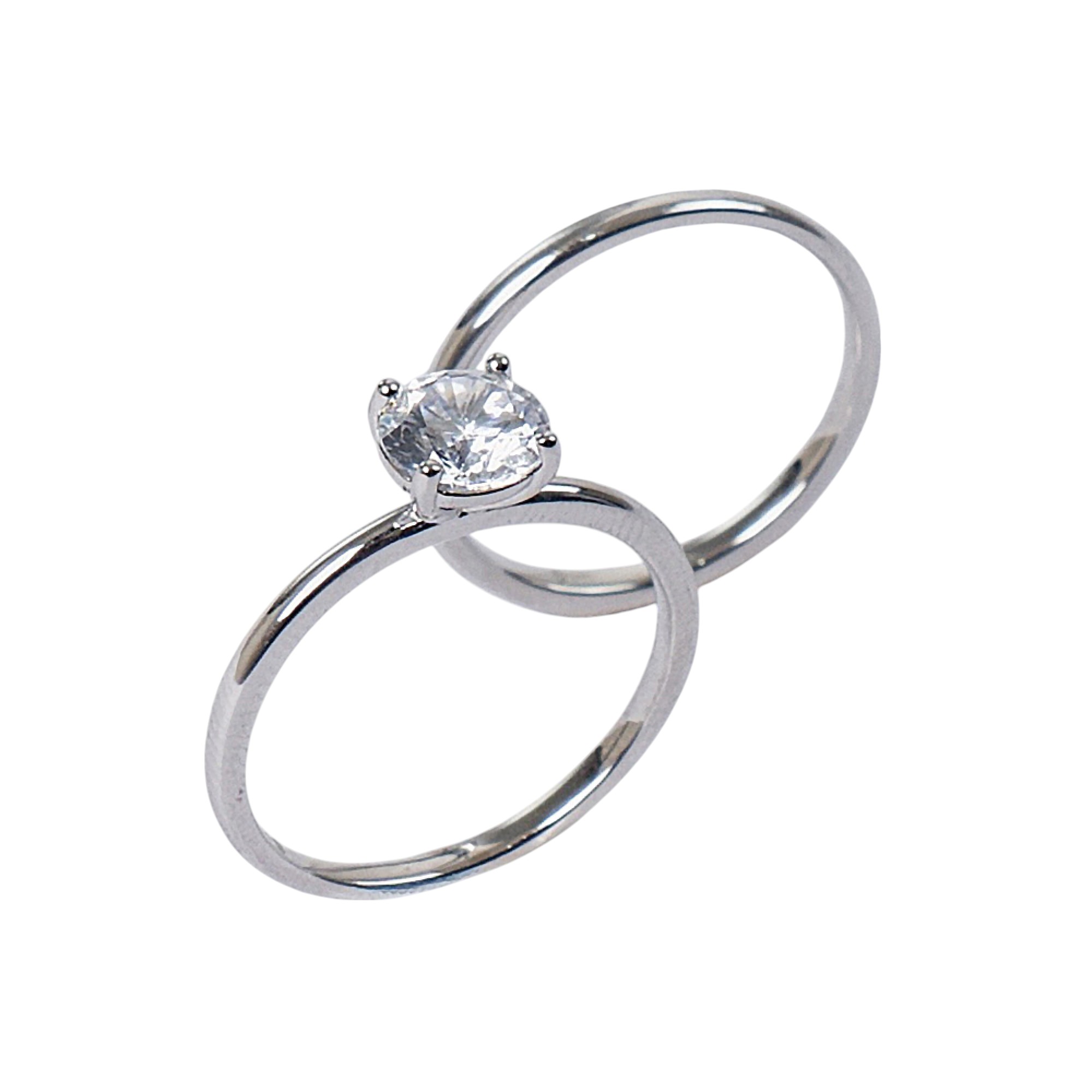 Timeless Silver Commitment Ring (SR14262A)